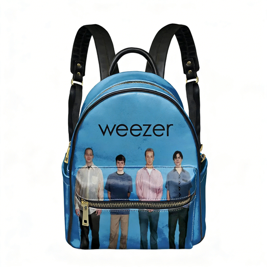 Weezer Backpack Pop Rock Band Womens Men Daypack