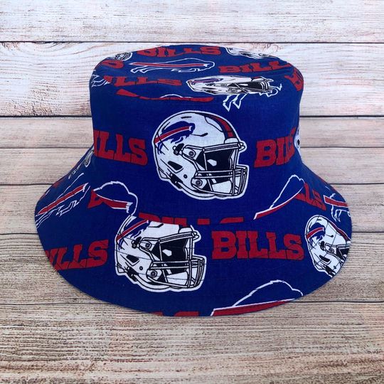Discover Buffalo Team Bills Bucket Hat, Gift for Game Day