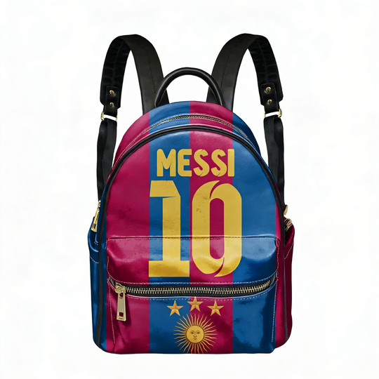 Messi No. 10 Jersey Bags Backpack Womens Men Daypack