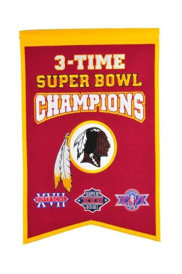 Washington Redskins Super Bowl Champions Pennat