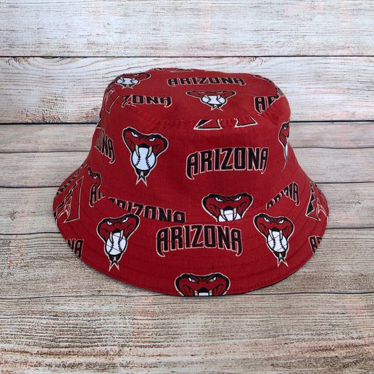 Arizonna Team Diamondbacks Bucket Hat for Men and Women