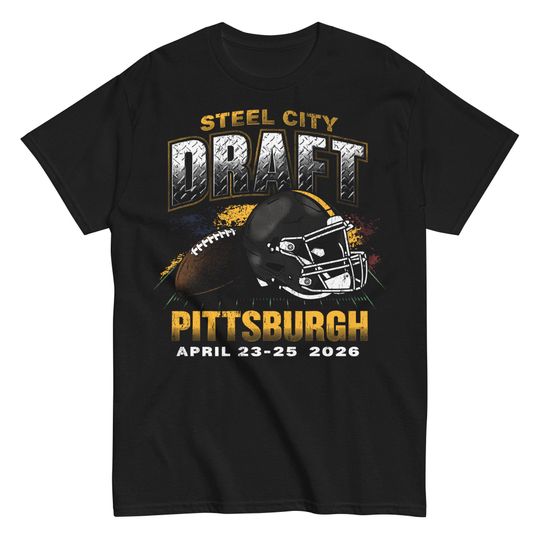 Discover Steel City Draft Weekend Pittsburgh 2026 T-Shirt