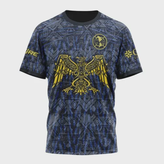 Discover Liga MX Club América | Specialized Team With Aztec Shirt 3D Fullsize
