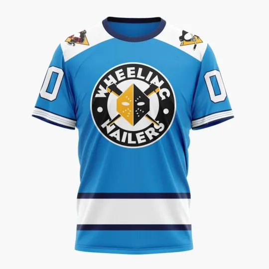 Discover Wheeling Nailers Personalized 2026 Penguins Night Design 3D Hockey Fans