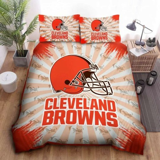 Discover Cleveland Browns Football Bedding Set