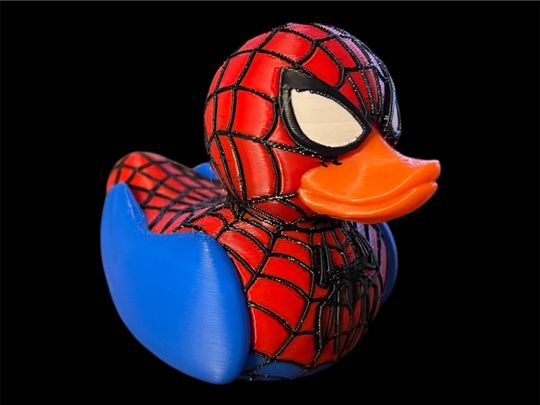 Discover Spiderman 3D Printed Duck