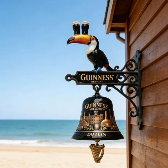 Discover Vintage Resin Door Bell  Wall Mounted Animal Doorbell, Rustic Outdoor Garden Entry Decor, Colorful Cast Iron Garden & Home Decor