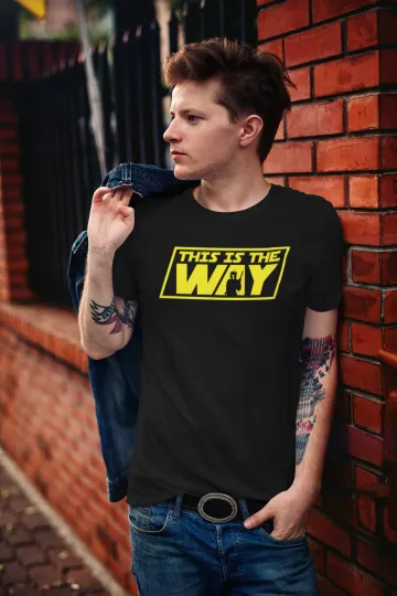 Discover The Mandalorian T-Shirt, Star Wars Clothing, Men's and Women's Fit