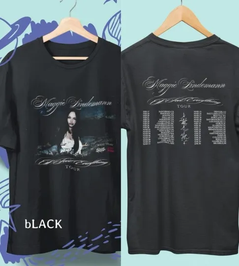 Discover Maggie Lindemann 2026 Tour Inspired Merch Tee – pop music Fan Shirt