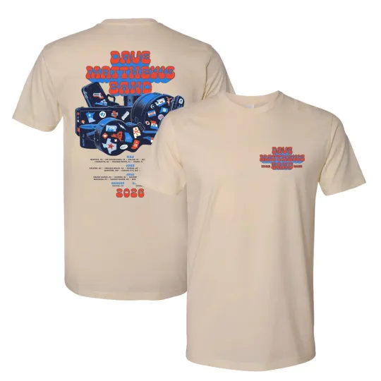 Discover Dave Matthews Band 2026 Tour SAND Shirt Full size S-5XL BS1418