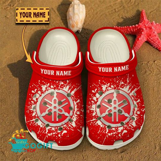 Discover Yamaha Custom Name Special Edition BW Crocs