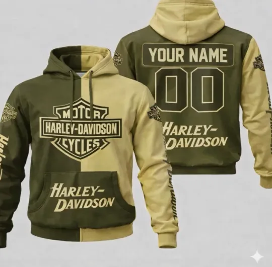 Discover Personalized Harley Racing Davidson 3D Hoodie