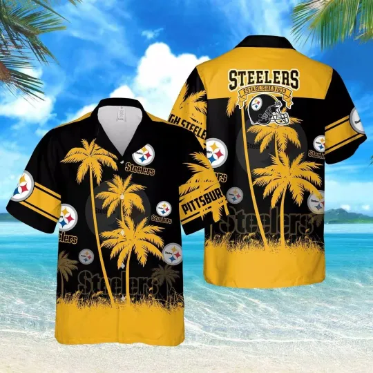 Pittsburgh Football Team Steelerss Hawaiian Shirt