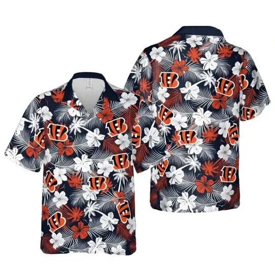 Discover Cincinnati Football Team Bengalss Hawaiian Shirt