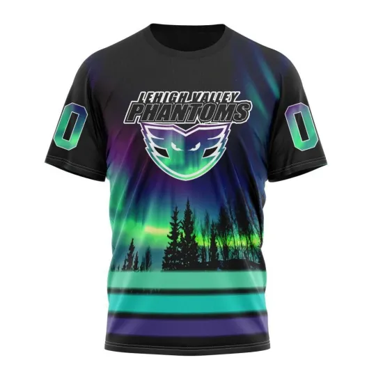 Discover Personalized Lehigh Valley Phantoms Special Design -Northern Lights Hockey Fans