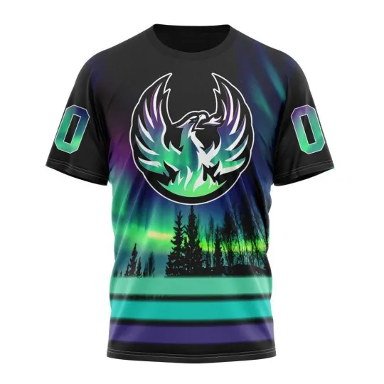 Discover Personalized Coachellla Valley Firebirds Special With Northern Lights For Fans