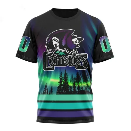 Discover Personalized Bakersfield Condors Special With Northern Lights Design Hockey Fans