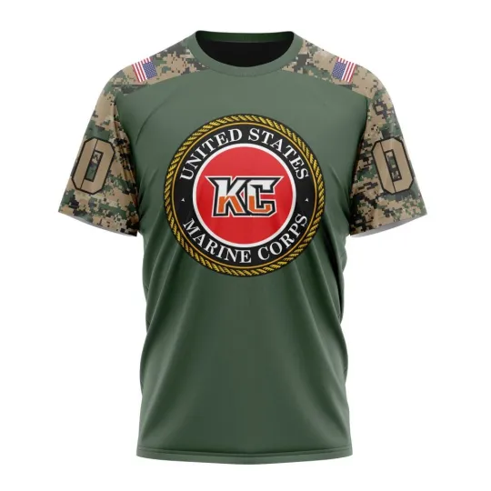 Discover Personalized Kansas City Mavericks 2025-26 Military Design Hockey