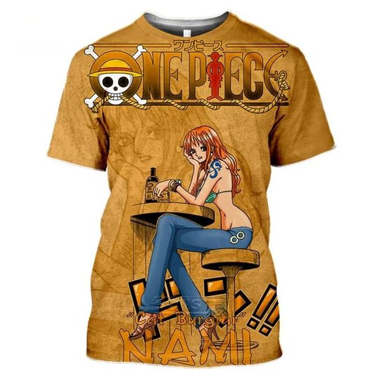 Discover One Piece Nami 3D T-Shirt
