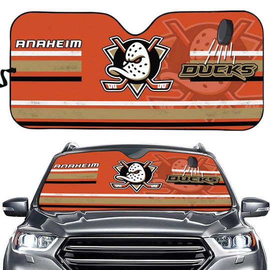 Anaheim Ducks Car Sun Shade, Car Accessories