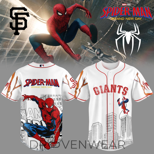 SF Giants x Spider Man: Brand New Day Jersey