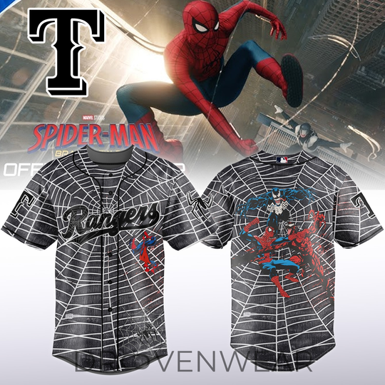 Texas Rangers x Spider Man: Brand New Day Jersey