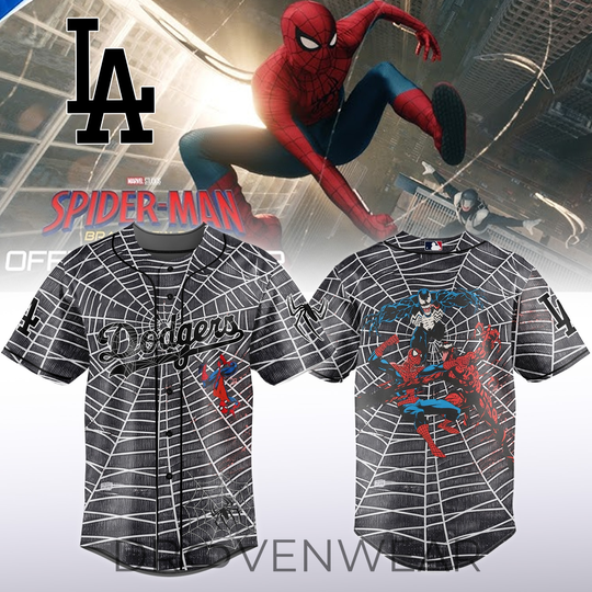 LA Dodgers x Spider Man: Brand New Day Jersey