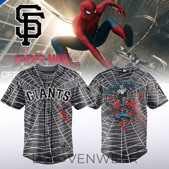 SF Giants x Spider Man: Brand New Day Jersey