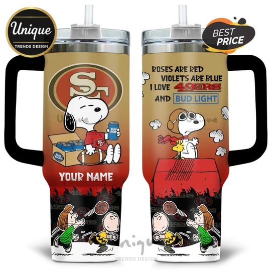 Personalized San Francisco Team 49ers Est 1960 40oz Tumbler