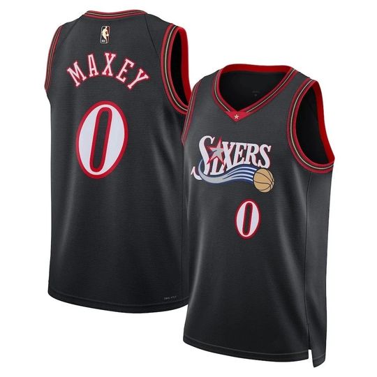 Tyrese Maxey Philadelphia 76ers Swingman Jersey NBA Classic Edition Sixers