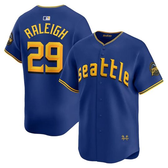 Seattle Mariners Cal Raleigh City Connect Limited Jersey Men's