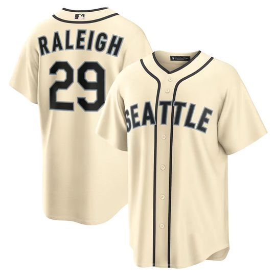 Seattle Mariners Cal Raleigh Alternate Jersey Mens