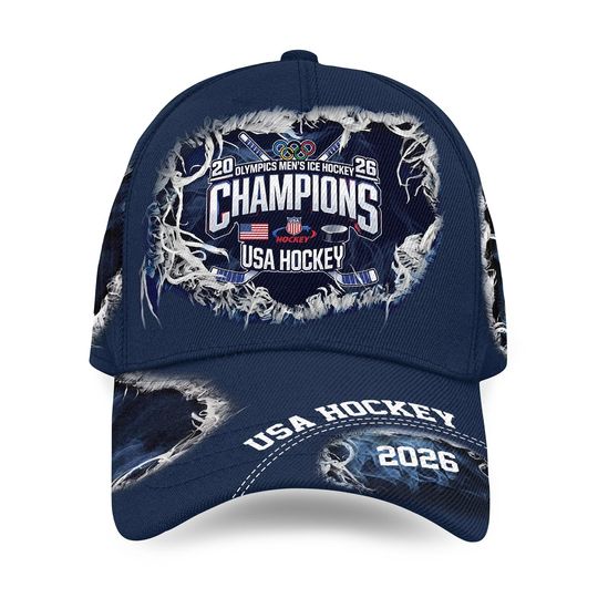 USA Hockey 2026 Winter Olympics Gold Medal Classic Cap