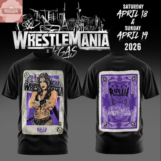 Wrestling Entertainment Wrestlemania 42 Vegas Rhea Ripley 2026 Shirt