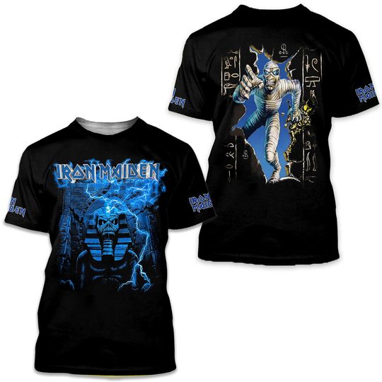 2025 Iron Maiden Inspired 50th Anniversary 3D T-Shirt