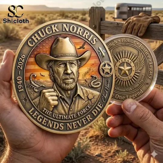 Chuck Norris The Ultimate Legend 1940 2026 Commemorative Coin