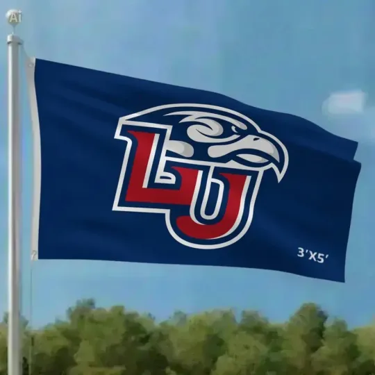 Liberty University Flames House Flag