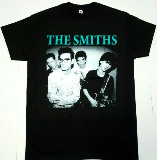 Discover The SMITHS Morrissey Alt Indie Rock Band T-Shirt Men Black