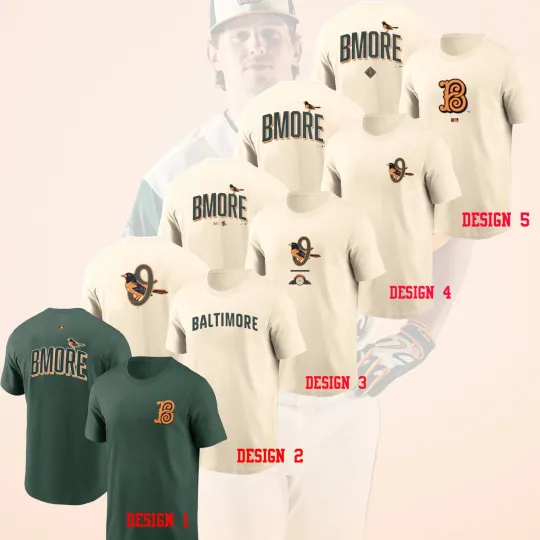 Baltimore Orioles 2026 City Connect 2 Sides Collections Fan Look