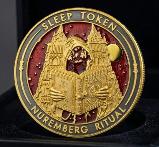 Discover Sleep Token Coin Nuremberg Ritual Limited Edition Collectible Challenge Coin