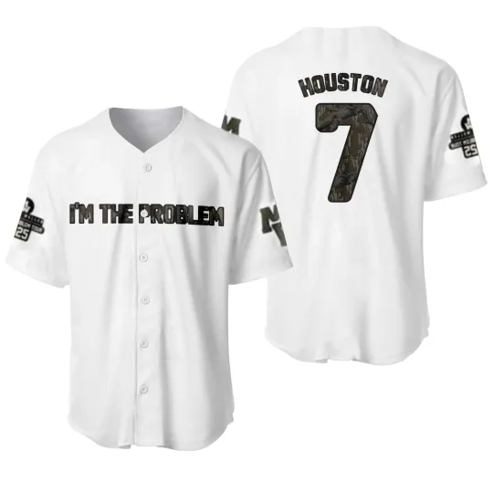 Wallen Western I’m the Problem Tour Baseball Jersey Full Size