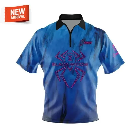 Hammer Black Widow Mania Bowling Jersey