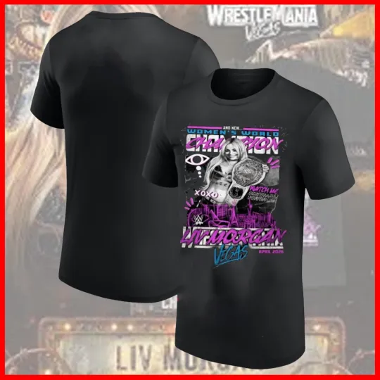Discover 2026 Liv Morgan Wres.tle.Mania 42 Winner Shirt For Liv Morgan Fans