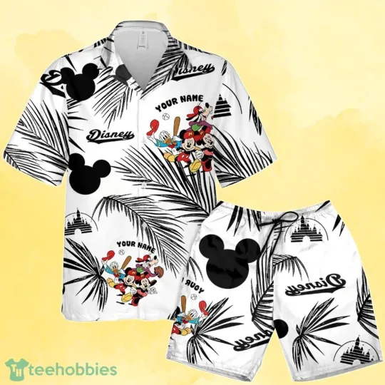 Discover Mickey Mouse Hawaiian Shirt and Short