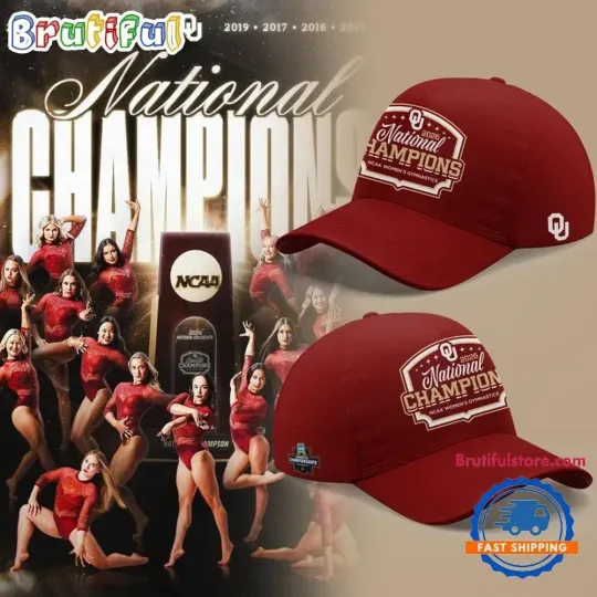 Oklahoma Sooners Champion 2026 Women’s Gymnastics National Champions Cap