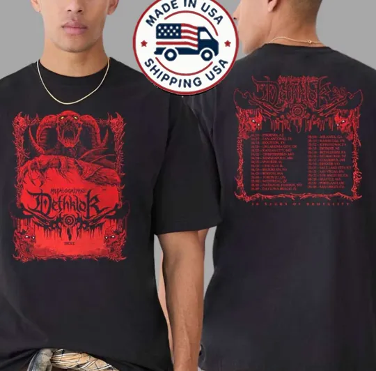 Dethklok Tour North America 2026 T-shirt