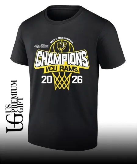 Discover Rams 2026 A-10 Men’s Basketball Tournament Champions shirt