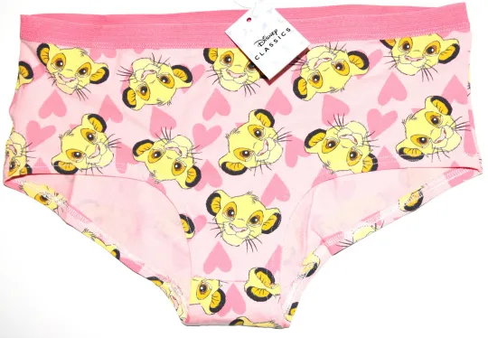 Disney Lion King Simba Pink Women's Underwear