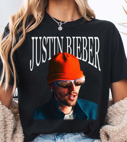 Discover Justin Bieber T-Shirt, Vintage Justin Bieber Concert Bootleg Tee, SWAG Launch Exclusive, Vintage Style Fan Tee