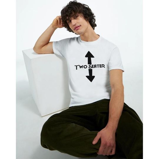 Funny Two Seater Shirt  Classic Fit T-Shirt for Everyday Wear